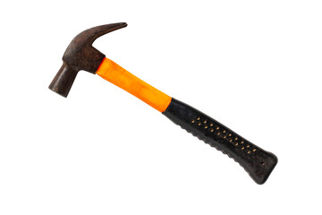 nail hammer  isolated on transparent background