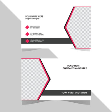 20 Business Card Layout  Black  White   Creative and Clean Business Card Template Modern Creative Individual Business Card Layout Vector Business Card Layout  Black  White   Creative 