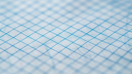 Grid paper with precise blue lines for mathematical and engineering designs