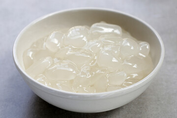 Sugar palm seed in syrup