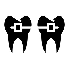 Tooth icon symbol