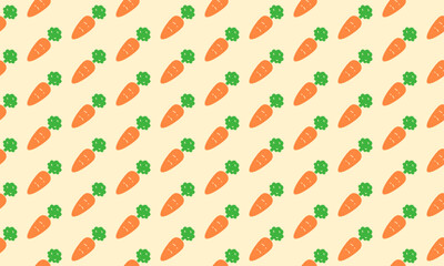 人参のシームレスパターン背景