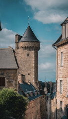 Fototapeta premium Exploring Brittany's Historic Buildings and Landscapes