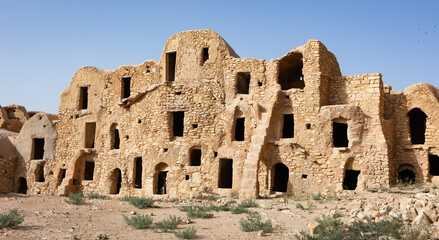 ksar Mgabla - traditional fortified granary created by the Berbers in the 15th century