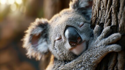 Fototapeta premium Sleeping Koala.