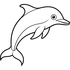 Fototapeta premium dolphin illustration