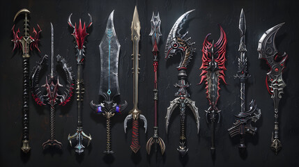 A Spectacular Array of Top-tier Weapons from Monster Hunter World: An ode to the game's craftsmanship
