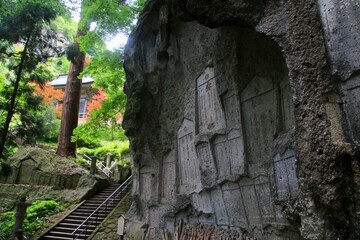 弥陀洞・みだほら・立石寺（山形県・山形市）