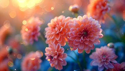 Fototapeta premium flowers background