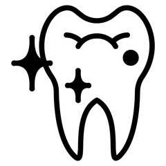 Tooth icon symbol