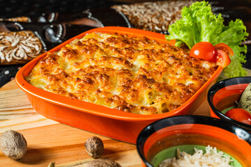 Pasta with bechamel
