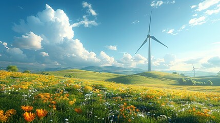 Wind Energy Generation: Harnessing Turbines for Clean Power