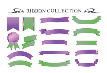 Obraz premium リボンのデザイン素材