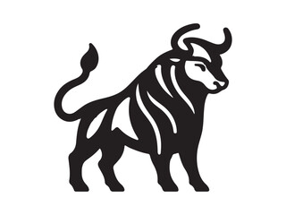 illustration of a bull