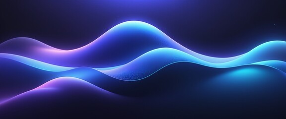 Neon Wave Flow Abstract Futuristic Vibrant Dynamic Background Wallpaper