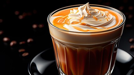 cup of coffee with chocolatepink  hd 8k wallpaper photographic image 