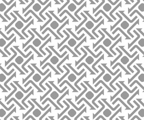 Abstract geometric pattern. Seamless geometric pattern. Geometric circle pattern