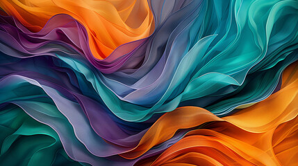 Obraz premium Abstract Organic Lines Wallpaper Texture Background Colorful and Decorative Design