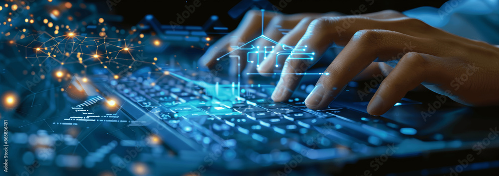 Poster ai-powered e-learning: advanced online education and skill development through virtual courses and w