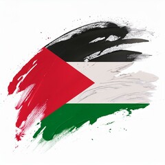 palestinian flag for white background shirt design'