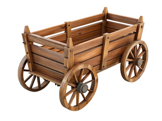 Fototapeta premium Old wooden cart