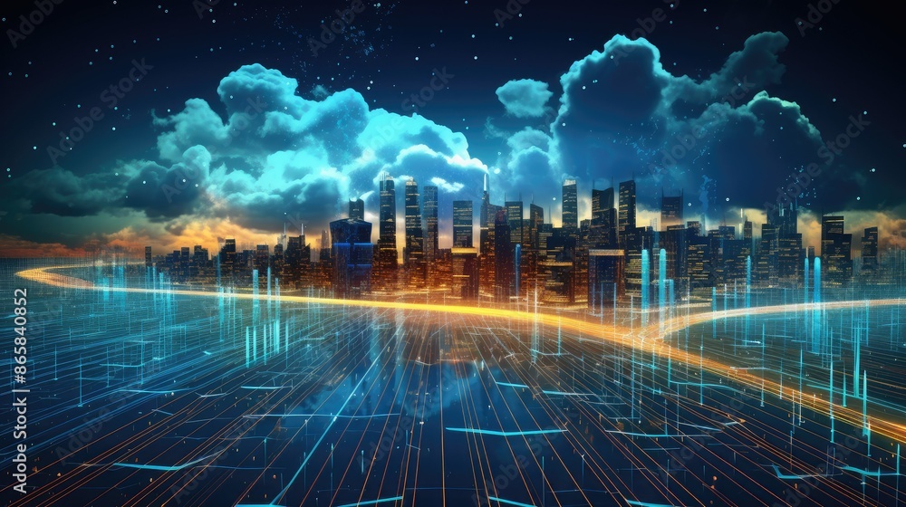 Poster cloud computing transfer big data on internet