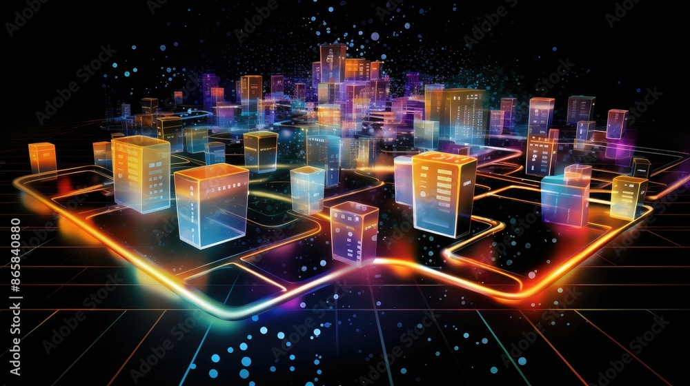 Poster cloud computing transfer big data on internet