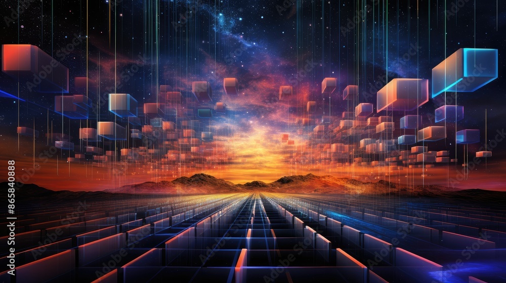Poster cloud computing transfer big data on internet