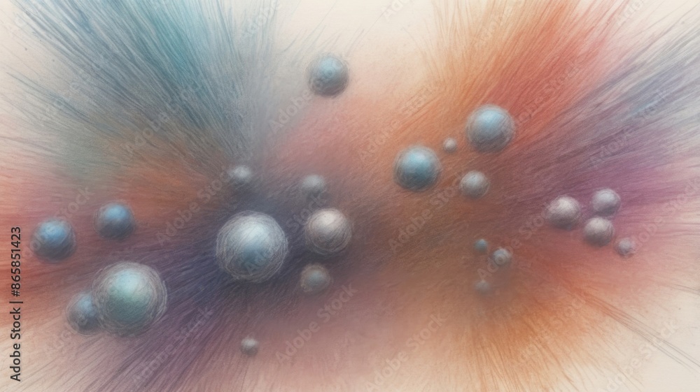 Aufkleber abstract technology full particle mesh background
