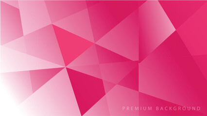 Obraz premium Pink Light Polygonal Mosaic Background,