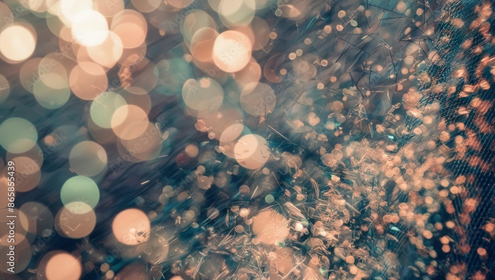 Leinwandbilder abstract technology full particle mesh background