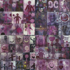 Fototapeta premium Smiley Patterns