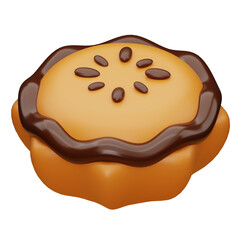 3D Cake Illustration