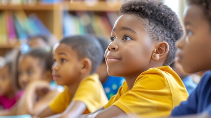 Engaged Students in Classroom Learning.