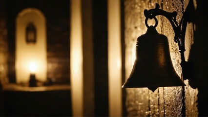 Obraz premium Bell in the Darkness.