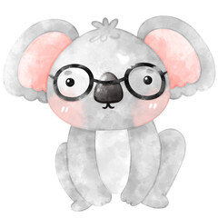 Cute Koala watercolor, koala png, Koala bear © Saltyarts design
