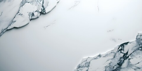 Sophisticated White Marble Granite Background with Black Pattern, Silver Accents, and Smooth Texture. Concept Luxurious Marble Granite, Black Pattern, Silver Accents, Smooth Texture