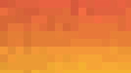 ABSTRACT PIXEL PATTERN BACKGROUND ORANGE PASTEL COLORFUL MOSAIC GRID DESIGN WITH GEOMETRIC SHAPES VECTOR TEMPLATE GOOD FOR MODERN WEBSITE, WALLPAPER, COVER DESIGN 