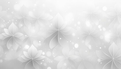 white snowflakes on black background