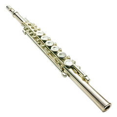 Fototapeta premium flute on transparent background