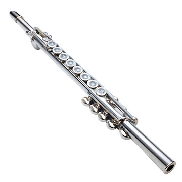 flute on transparent background