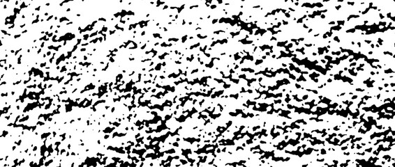 Fototapeta premium Black gritty grunge texture. Grainy eroded overlay background. Distressed noise surface with dust, particles, specks, speckles. Rough dirty granule lino backdrop texture of concrete or cement. Vector