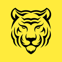 Tiger Head Logo Vector Design