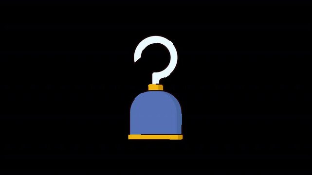 Pirate Hook Motion Graphic Video HD Alpha Channel