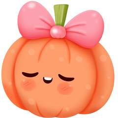 Cute face pumpkin