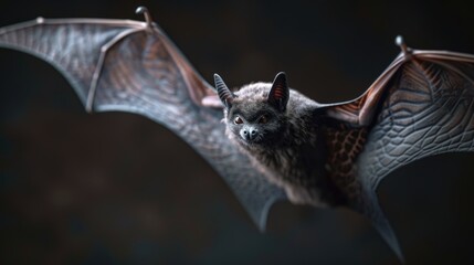 Obraz premium Bat in flight