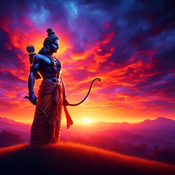 shri ram jee illustration