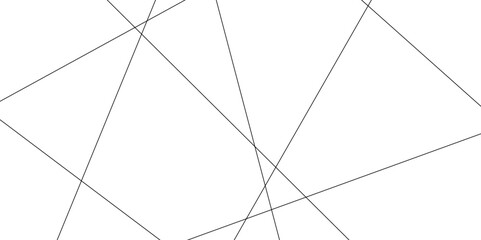 Modern, contemporary art-like illustration.  Black chaotic lines of modern design. flat vector illustration isolated on white background