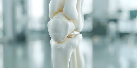 3D map offers detailed view of human knee anatomy for study. Concept Anatomy, Human Knee, 3D Map, Study Resource