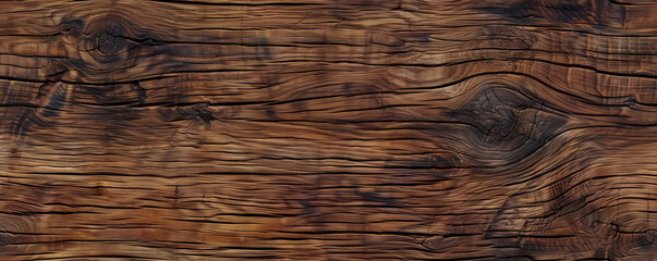 Oak wood with grain texture for copy space. Old rustic ancient hardwood. Three-dimensional, rich brown and golden color. Photo wooden beam banner panorama by Vita